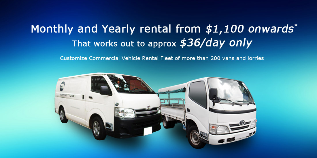monthly van rental